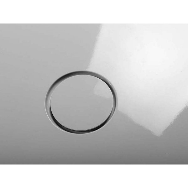 MIRAI sprchová vanička z litého mramoru, obdélník 120x90x1,8cm, pravá, bílá