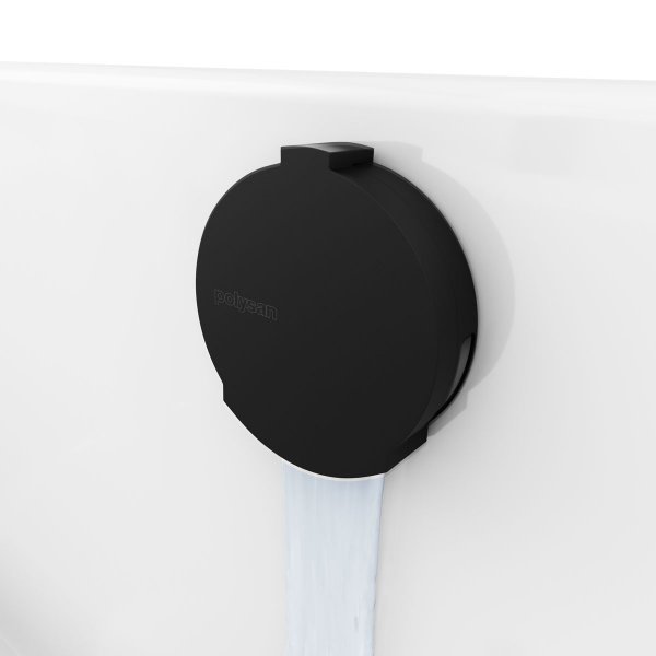 Vanová souprava s napouštěním, bovden, délka 1200mm, zátka 72mm, černá mat