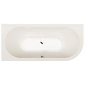 VIVA L asymetrická vana 175x80x47cm, ivory