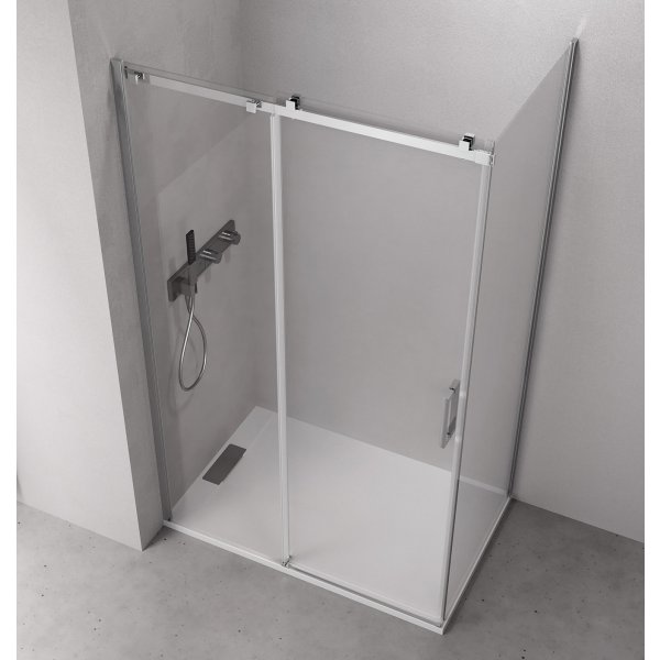 THRON SQUARE obdélníkový sprchový kout 1000x900mm, hranaté pojezdy