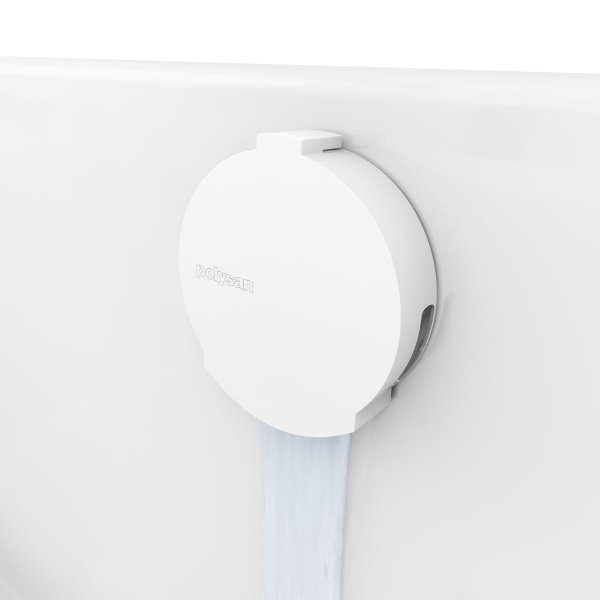 Vanová souprava s napouštěním, bovden, délka 1200mm, zátka 72mm, bílá