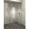 ARCHITEX sada pro neviditelné uchycení skla, podlaha-stěna-strop, 1610x2600mm, leštěný hliník