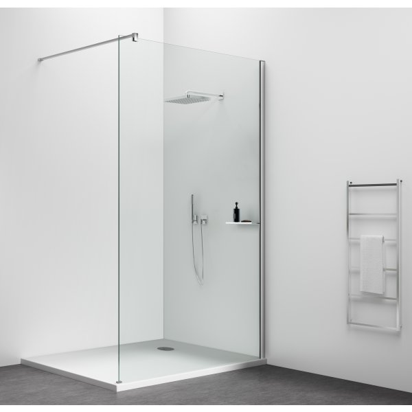 ESCA SHELF polička do profilu 230x120mm, chrom