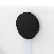 Vanová souprava s napouštěním, bovden, délka 800mm, zátka 72mm, černá mat