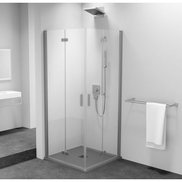 ZOOM čtvercový sprchový kout 900x900mm, rohový vstup