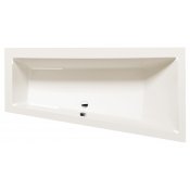ANDRA R asymetrická vana 170x90x45cm, ivory