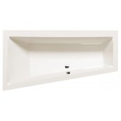 ANDRA L asymetrická vana 180x90x45cm, ivory
