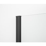 ESCA SHELF stěnový profil s drážkou 2100mm, černá mat
