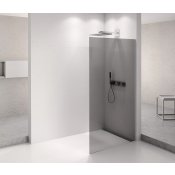 ARCHITEX CHROM sprchová zástěna 1362mm, kouřové sklo