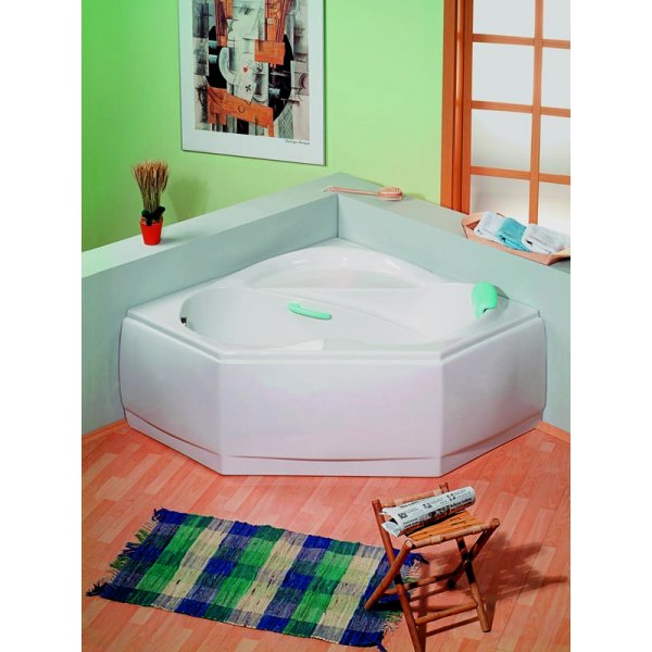 LIDIE rohová vana 140x140x45 cm