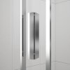 EASY půlkruhová sprchová zástěna 900x900mm, čiré sklo