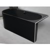ASTRA R MONOLITH asymetrická vana 160x75x60cm, šedá