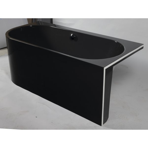 ASTRA R MONOLITH asymetrická vana 160x75x60cm, šedá