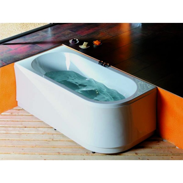 VIVA L asymetrická vana 175x80x47cm, bílá