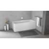 CASCATA R MONOLITH obdélníková vana 180x80x60cm, kaskáda bílá
