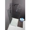 MODULAR SHOWER stěna k instalaci na zeď, pro připojení pevného panelu, 800 mm