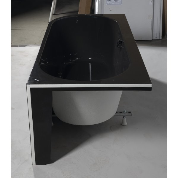 ASTRA R MONOLITH asymetrická vana 160x75x60cm, šedá