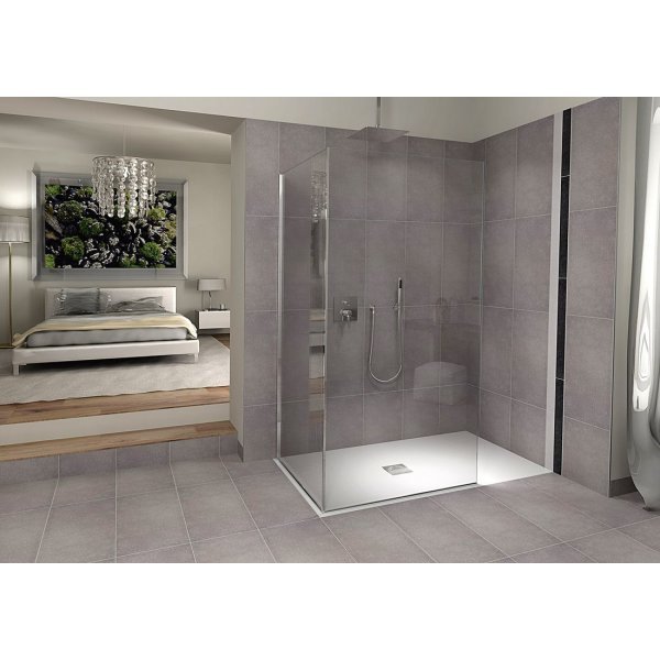 FLEXIA vanička z litého mramoru s možností úpravy rozměru, 120x80cm, bílá mat