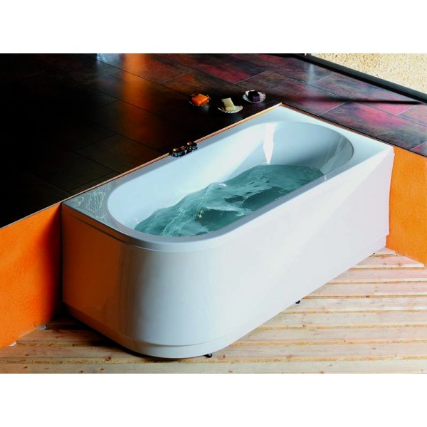 VIVA R asymetrická vana 175x80x47cm, bílá