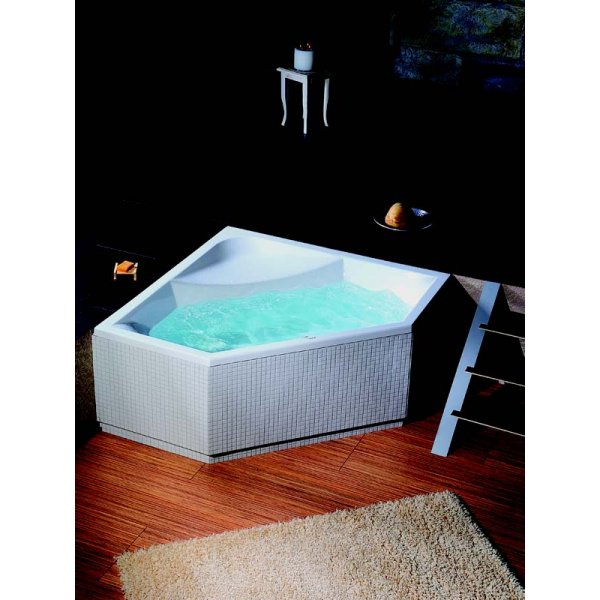 FLOSS rohová vana 145x145x50cm, bílá