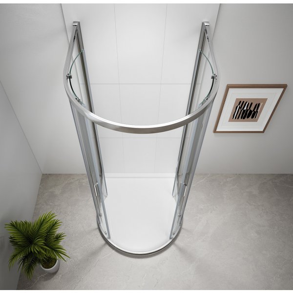 EASY půlkruhová sprchová zástěna 1000x1000mm