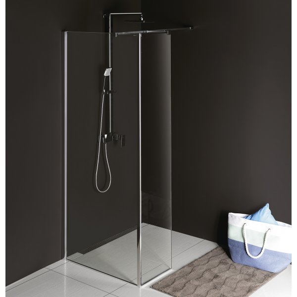 MODULAR SHOWER stěna k instalaci na zeď, pro připojení pevného panelu, 1000 mm