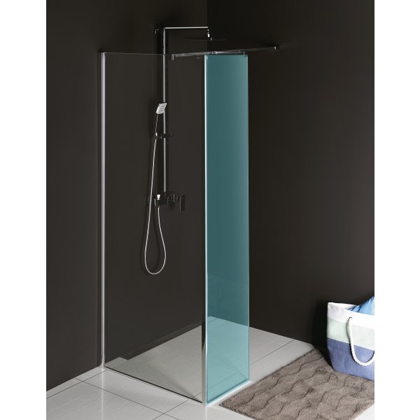MODULAR SHOWER stěna k instalaci na zeď, pro připojení pevného panelu, 1000 mm