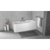 CASCATA R MONOLITH obdélníková vana 180x80x60cm, kaskáda nerez