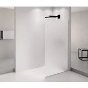 ARCHITEX BLACK MATT sprchová zástěna 1262mm, matné sklo