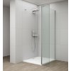 ESCA CHROME sprchová zástěna, fixní sklo 1200 mm, otočný panel 500 mm
