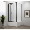DEEP BLACK obdélníkový sprchový kout 1000x900mm L/P varianta, čiré sklo
