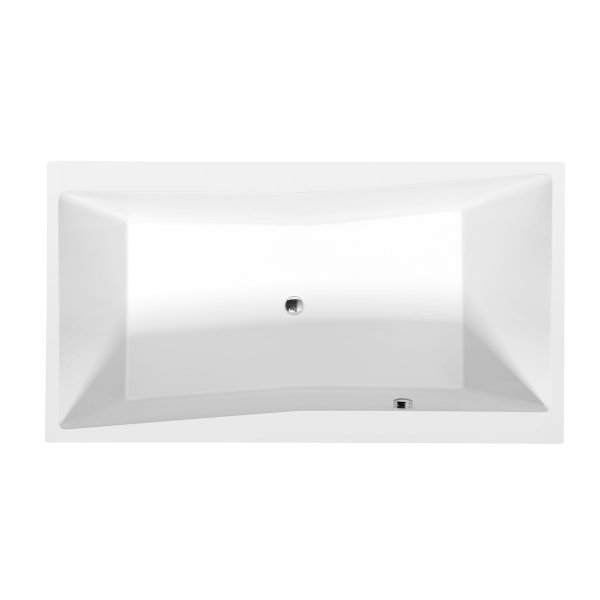 QUEST obdélníková vana 190x100x49cm, bílá mat