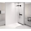ARCHITEX BLACK MATT sprchová zástěna 1162mm, čiré sklo