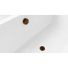 Vanová souprava, bovden, délka 1200mm, zátka 72mm, měď mat