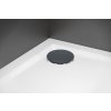 Vaničkový sifon, průměr 90mm, DN40, nízký, krytka gun metal