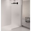 ARCHITEX sada pro uchycení skla podlaha-stěna se spádovou lištou, 1615x2105mm, pravá, černá mat