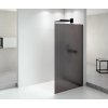 ARCHITEX BLACK MATT sprchová zástěna 1362mm, kouřové matné sklo
