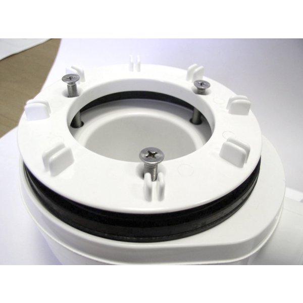 Vaničkový sifon, průměr otvoru 90 mm, DN40, nízký, krytka chrom (náhrada: 17916)