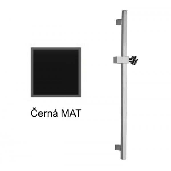 Sprchová tyč BLACK 70 cm