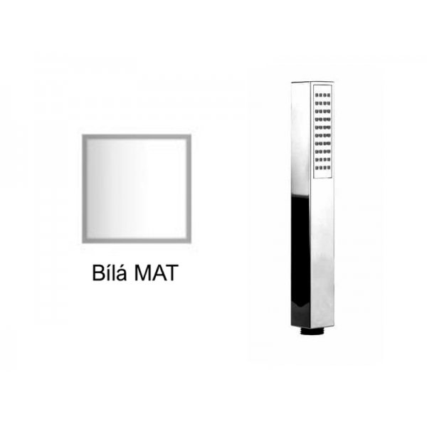 Ruční sprcha BÍLÁ MAT