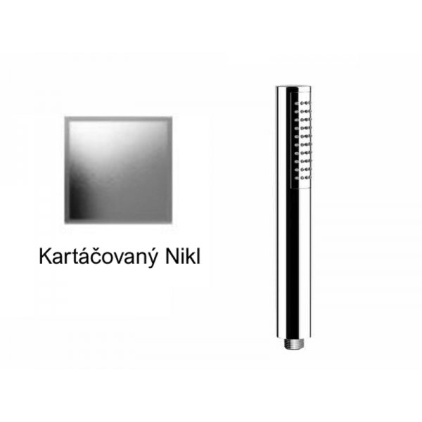 Ruční sprcha KARTÁČOVANÝ NIKL