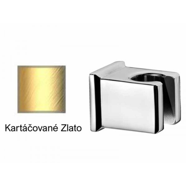 Držák sprchy KARTÁČOVANÉ ZLATO