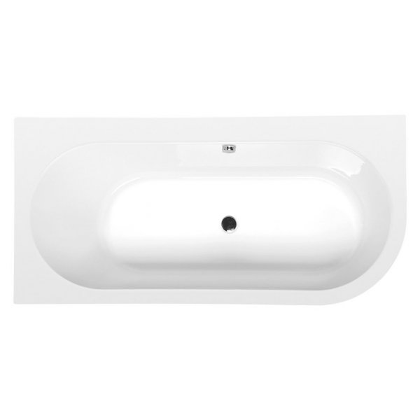 ASTRA L MONOLITH asymetrická vana 160x75x60cm, bílá