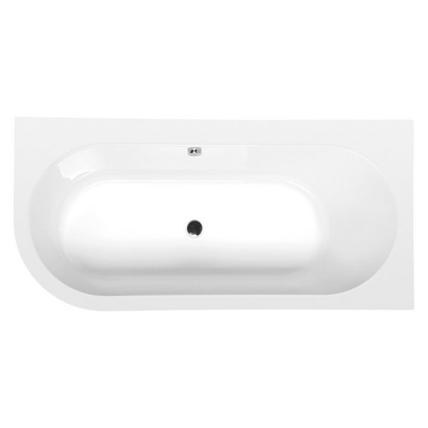 ASTRA R MONOLITH asymetrická vana 160x75x60cm, bílá