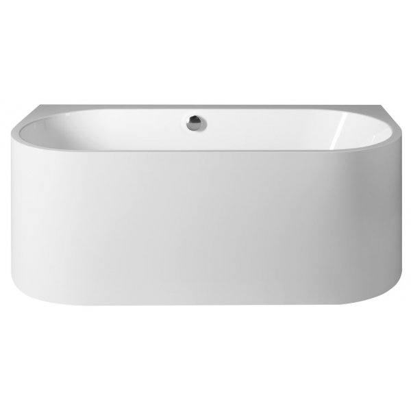 ASTRA DR MONOLITH nástěnná stojící vana 160x75x60cm, bílá