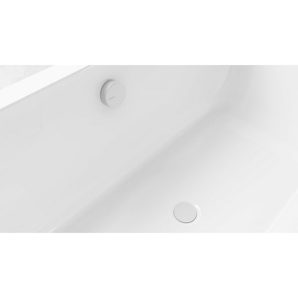 MARBLE vanová souprava s napouštěním, bovden, délka 800mm, bílá