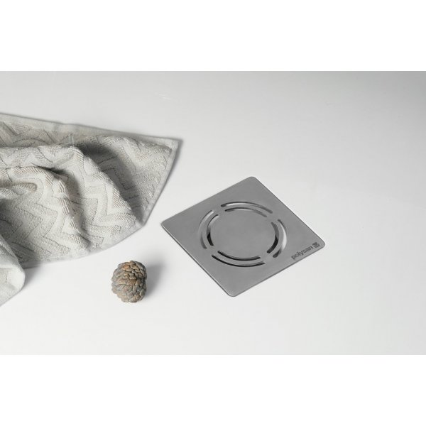 FLEXIA vanička z litého mramoru s možností úpravy rozměru, 80x80cm, bílá mat