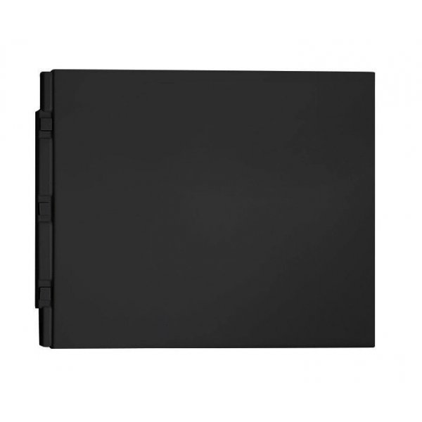 PLAIN panel boční 80x59 cm, černá mat