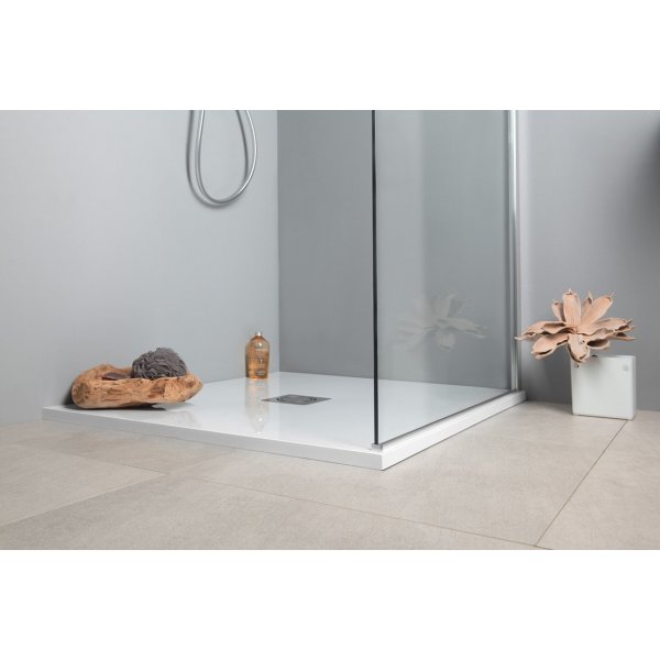 FLEXIA vanička z litého mramoru s možností úpravy rozměru, 80x80cm