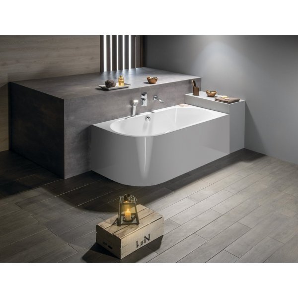 ASTRA R MONOLITH asymetrická vana 160x75x60cm, bílá